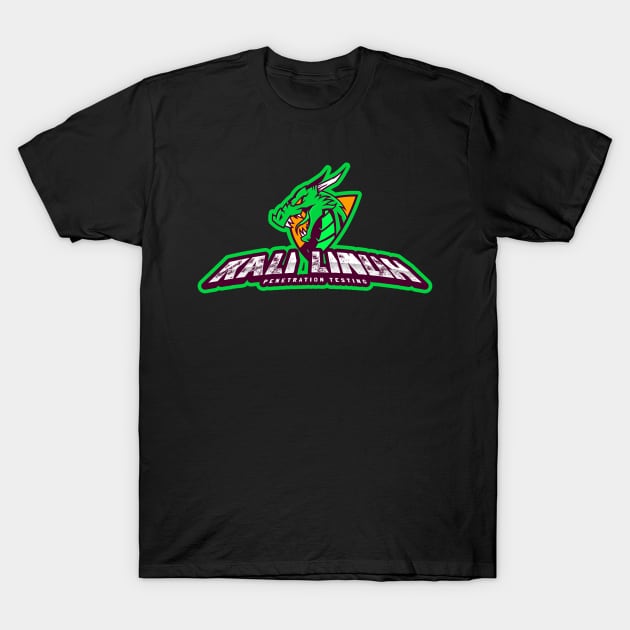 Backtrack Kali Linux Dragon Programming and Computer T-Shirt by rumsport